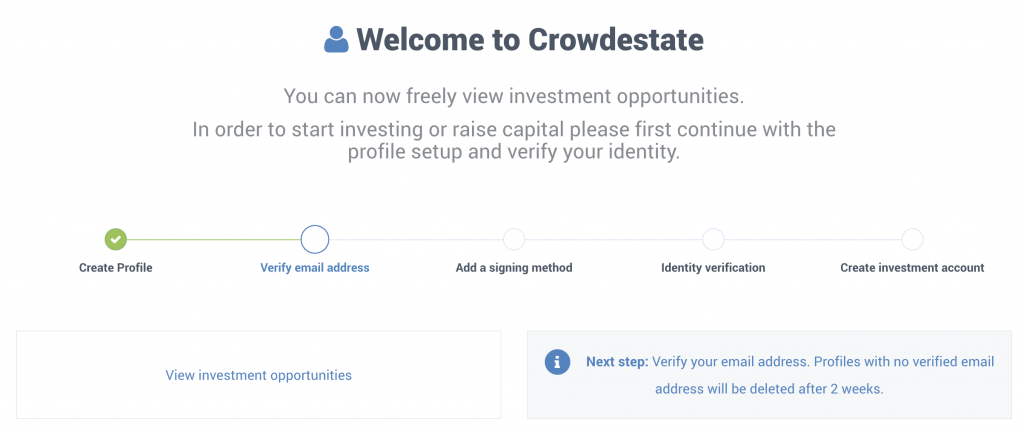 CrowdEstate review welcome